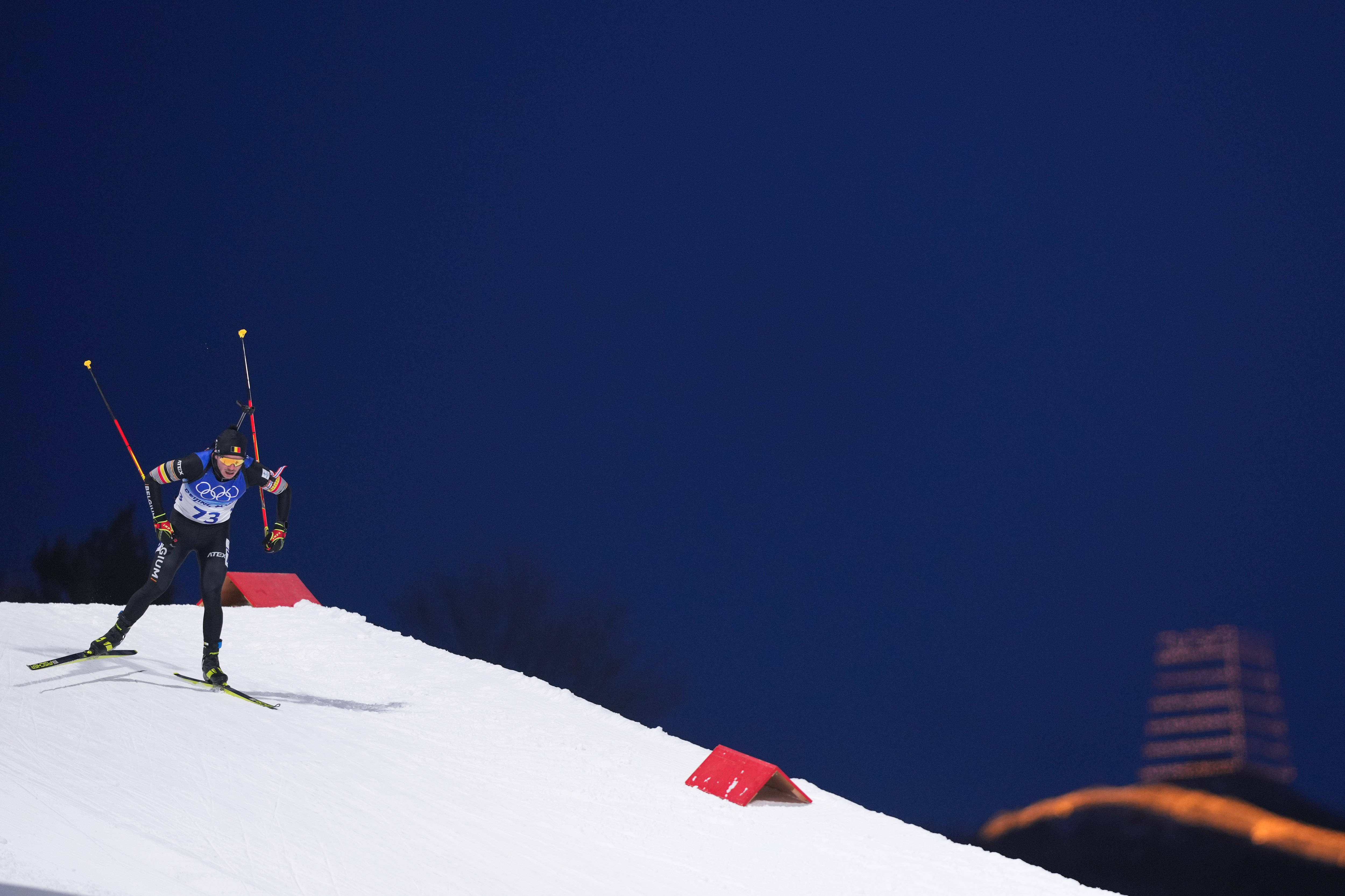 挪威选手在雪车比赛中表现抢眼 挪威选手在雪车比赛中表现抢眼