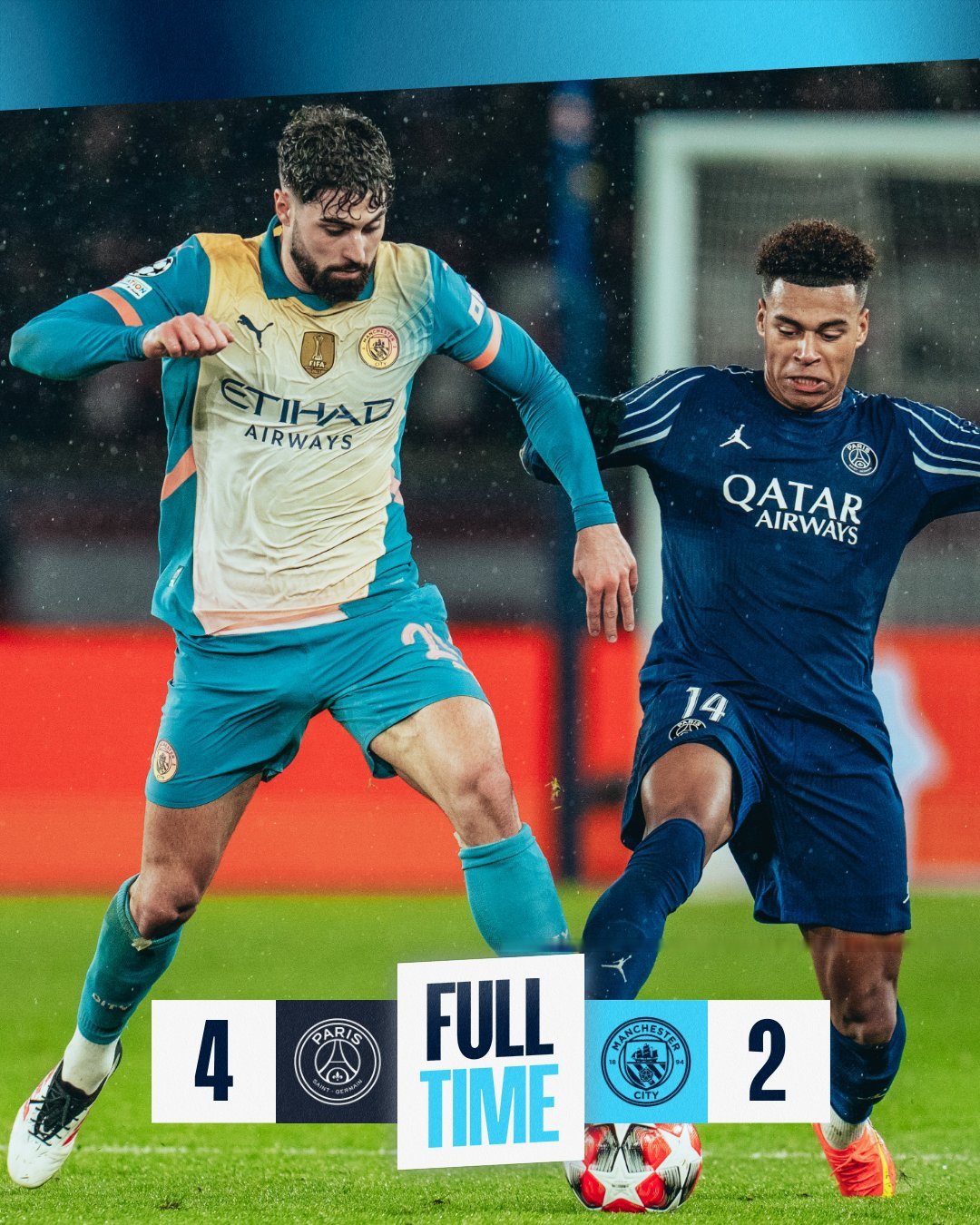 曼城憾负切尔西，积分被逐渐迫近